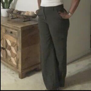 EXPRESS SUPER HIGH CARGO TROUSER BLACK PANTS NWOT 14 R